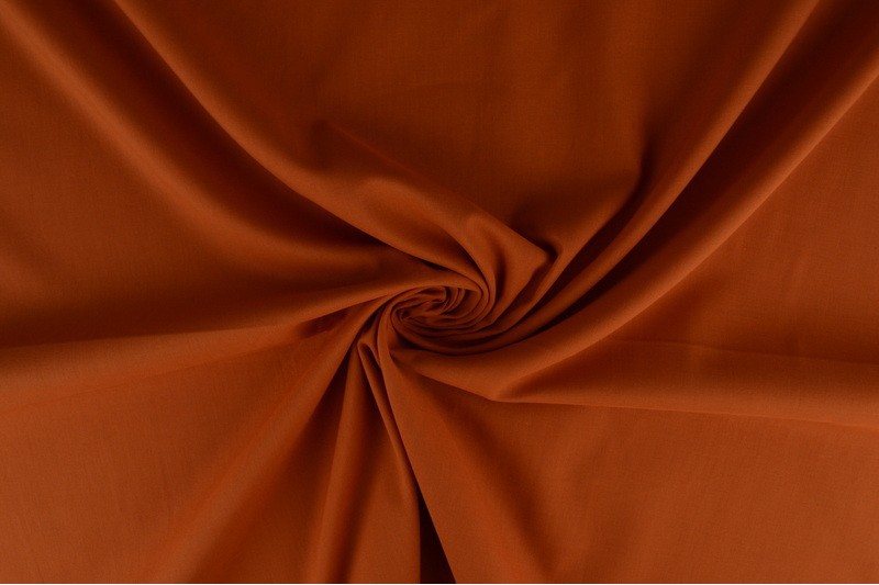 Voile de coton cuivre