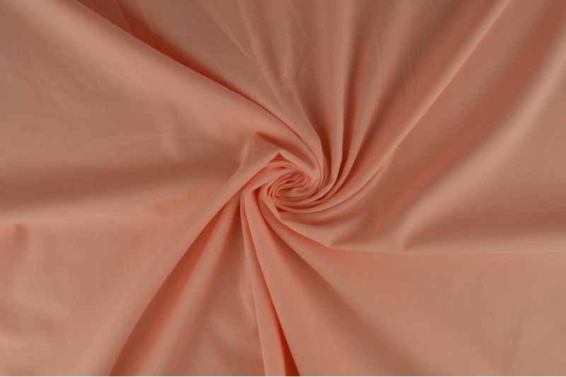 Voile de coton saumon
