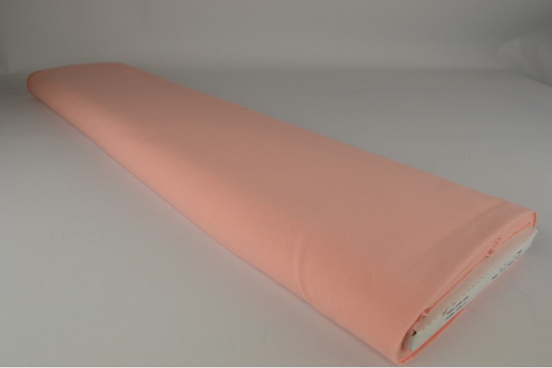 Voile de coton saumon, rouleau