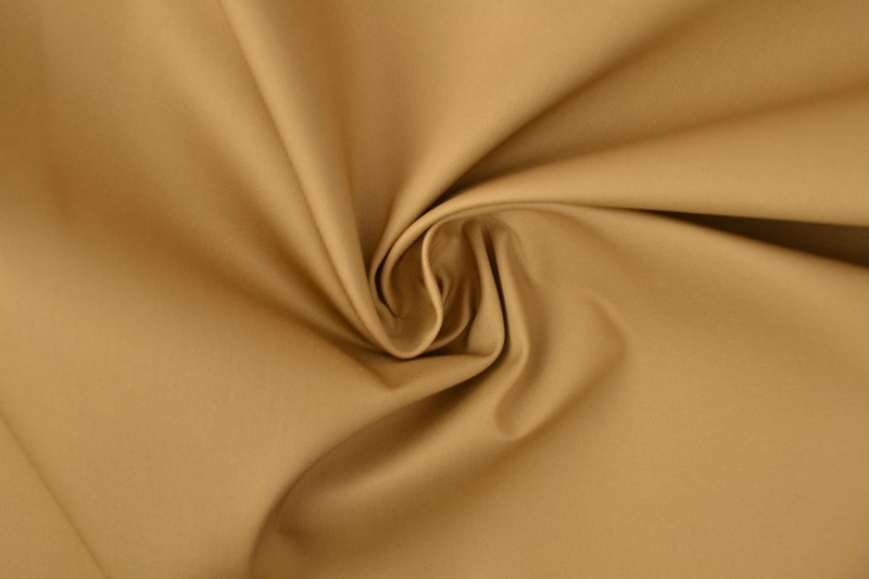 Coton sergé beige