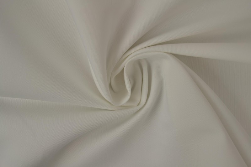Coton sergé blanc cassé