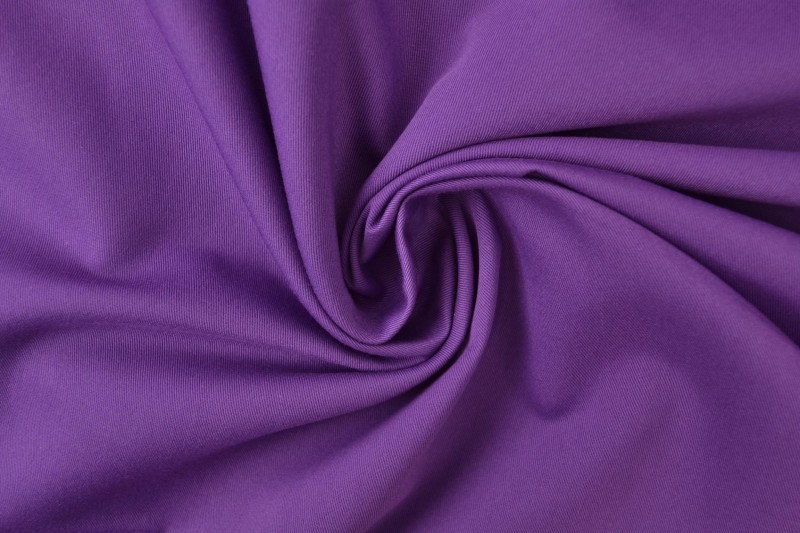 Coton sergé violet