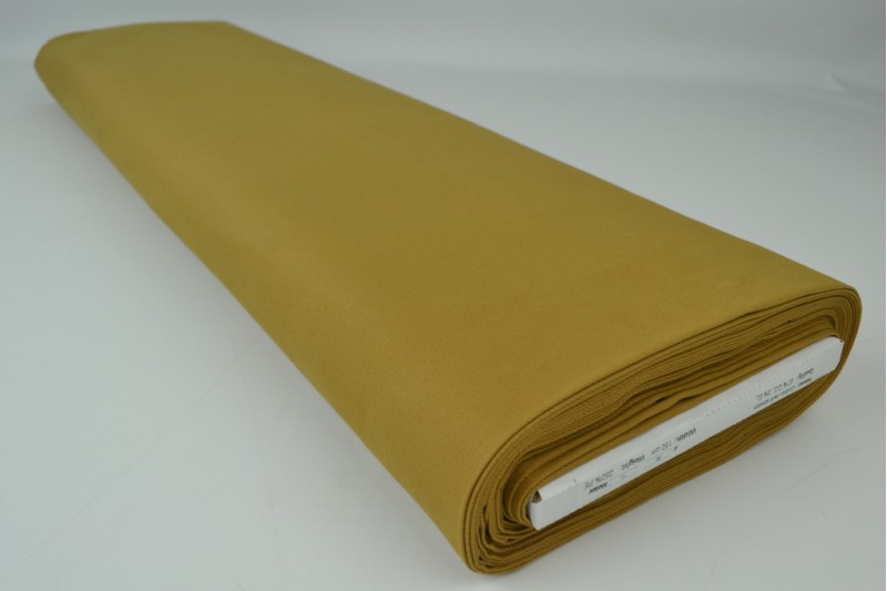 Sergé de coton Stretch taupe, rouleau