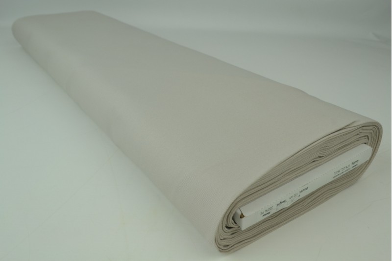 Sergé de coton Stretch gris argenté, rouleau