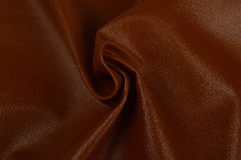 1 mètre simili cuir cognac