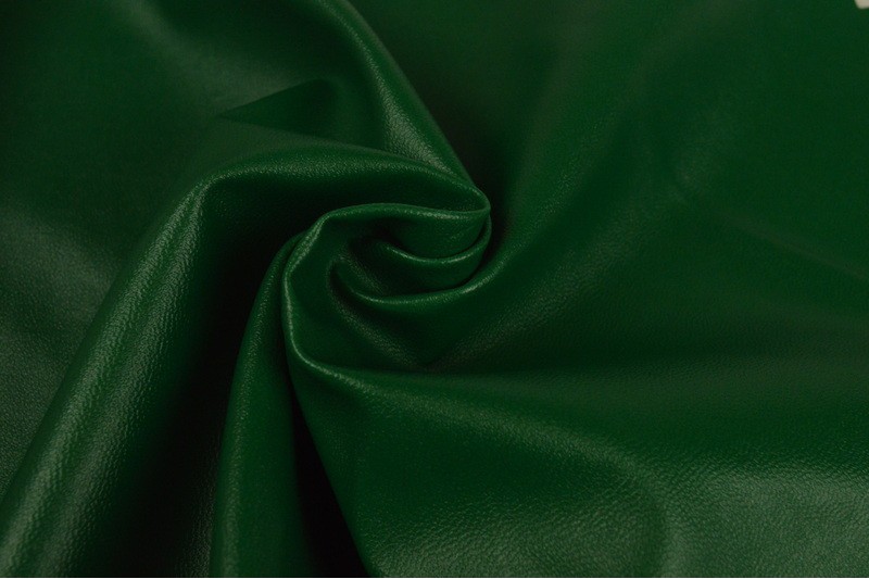 Similicuir vert foncé
