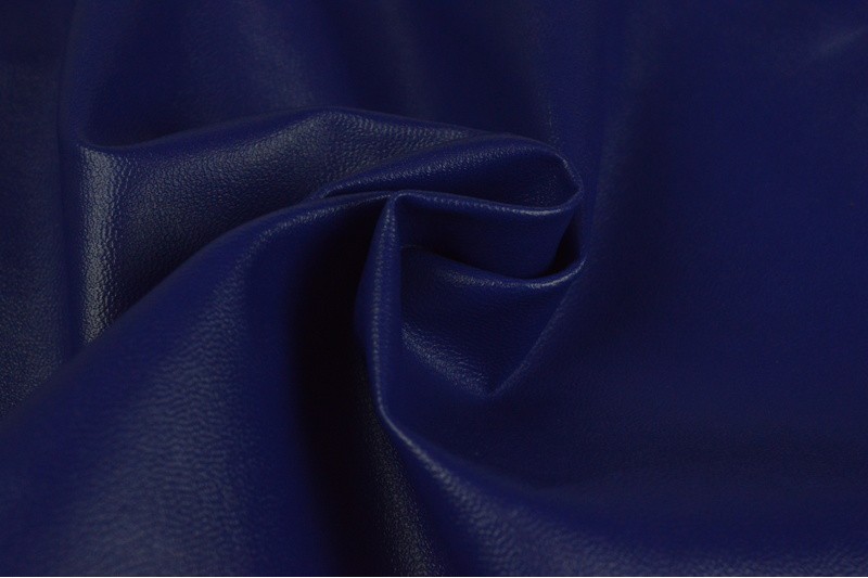 Similicuir bleu foncé