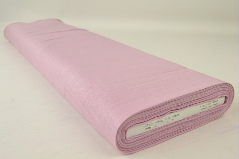 Lin Viscose rose bébé, rouleau