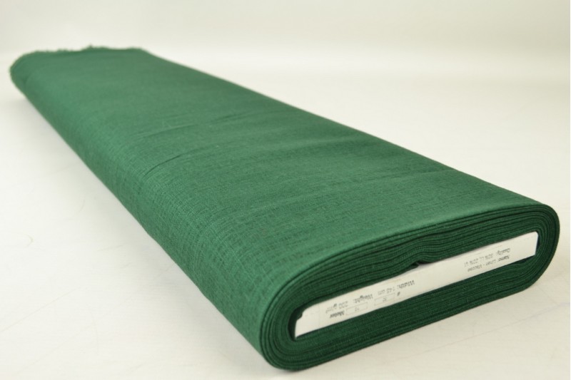 Lin Viscose vert foncé, rouleau