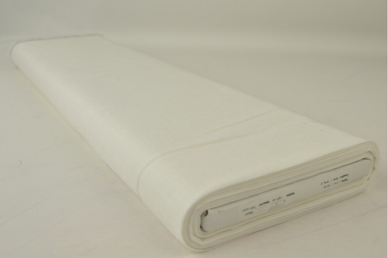 Lin Viscose blanc cassé, rouleau
