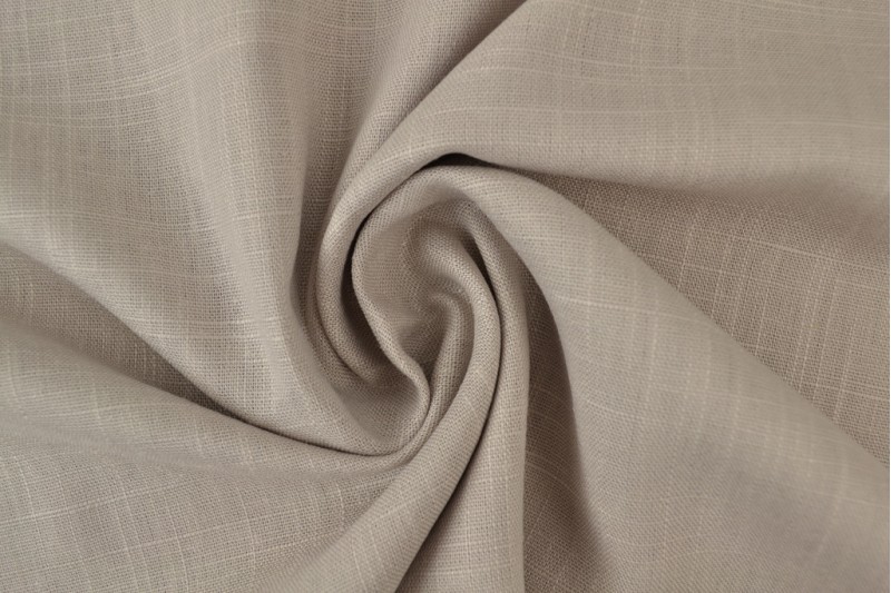 Lin Viscose gris argenté