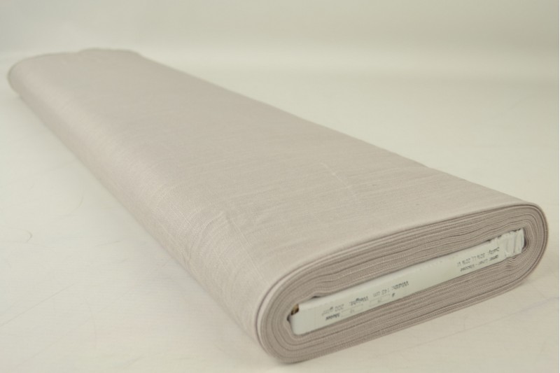 Lin Viscose gris argenté, rouleau