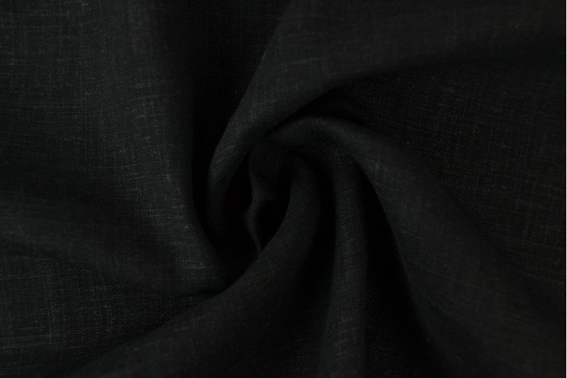 Lin Viscose noir