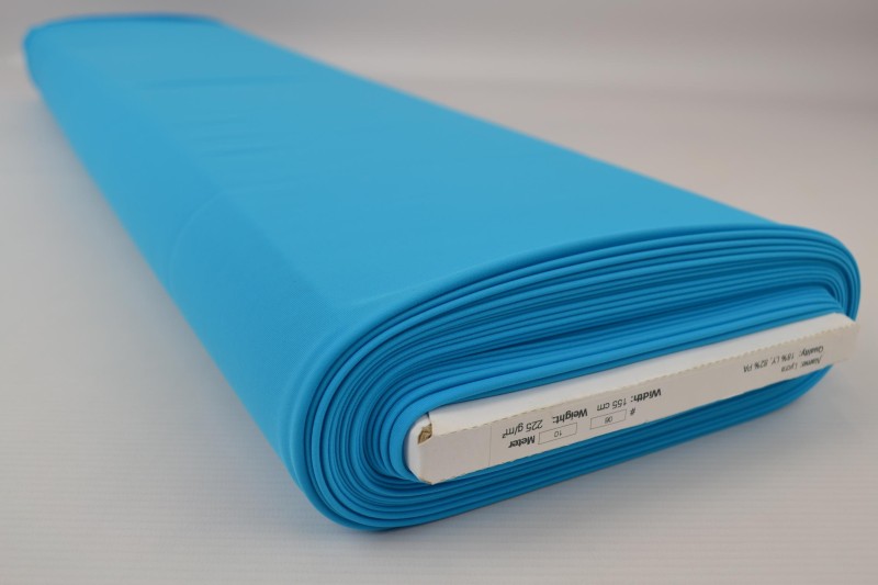 Lycra bleu aqua, rouleau