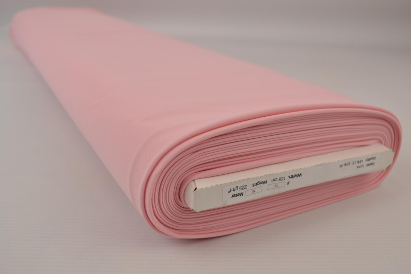 Lycra rose bébé, rouleau