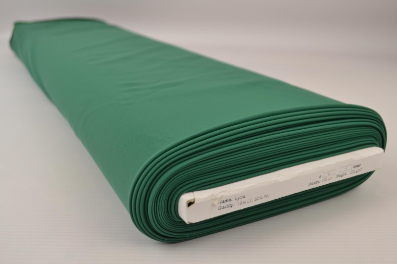 Lycra vert foncé, rouleau