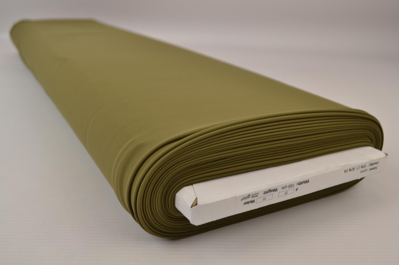 Lycra vert mousse, rouleau