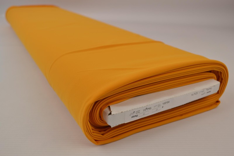 Lycra jaune ocre, rouleau