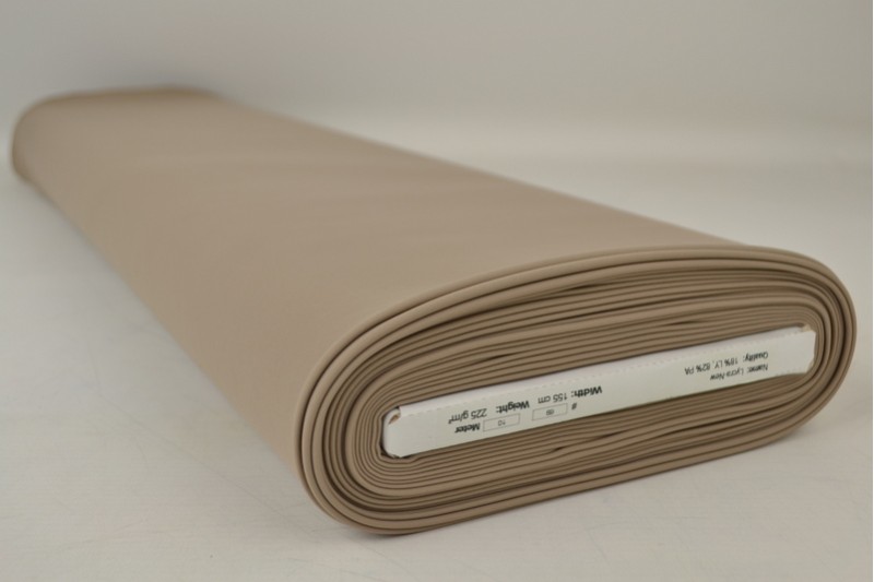 Lycra taupe, rouleau