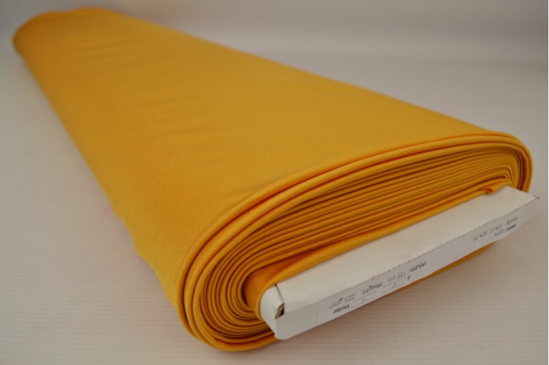 Lycra Brillant jaune ocre, rouleau
