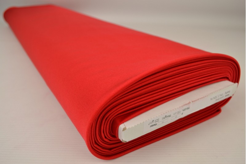 Lycra Brillant rouge, rouleau