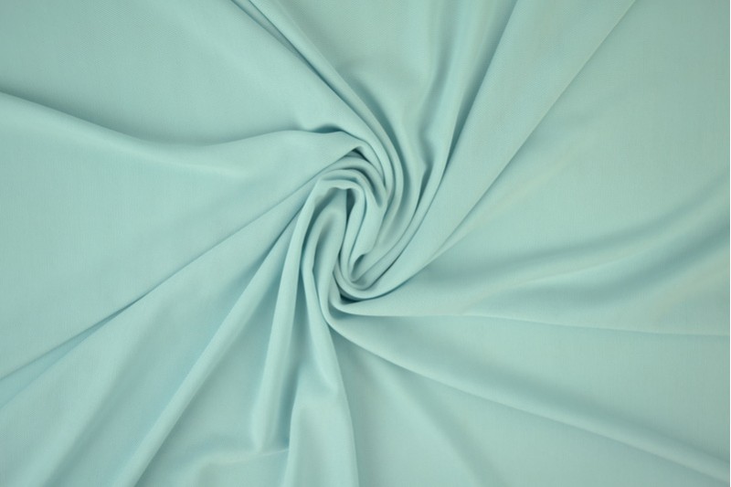 Tulle Lycra bleu bébé