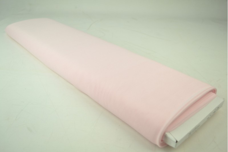 Tulle Lycra rose bébé, rouleau