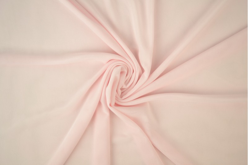 Tulle Lycra rose bébé