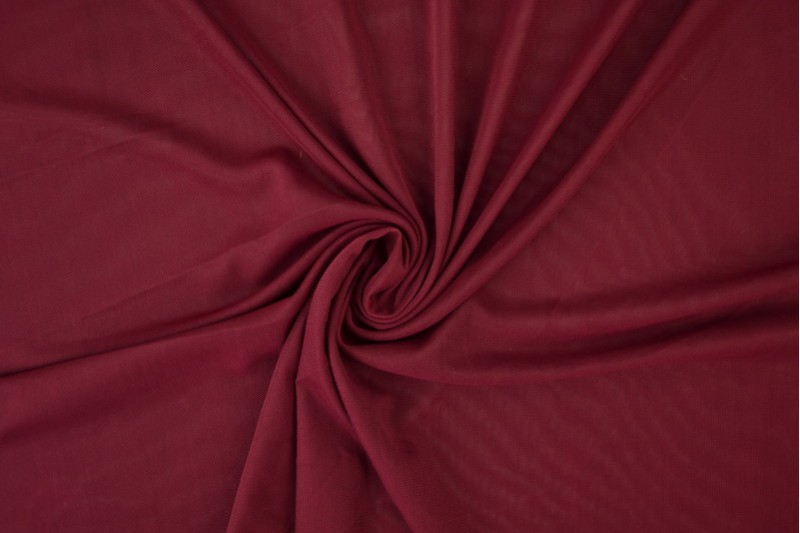 Tulle Lycra bordeaux