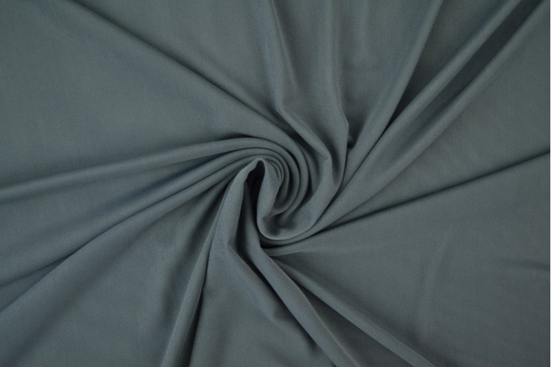 Tulle Lycra gris foncé