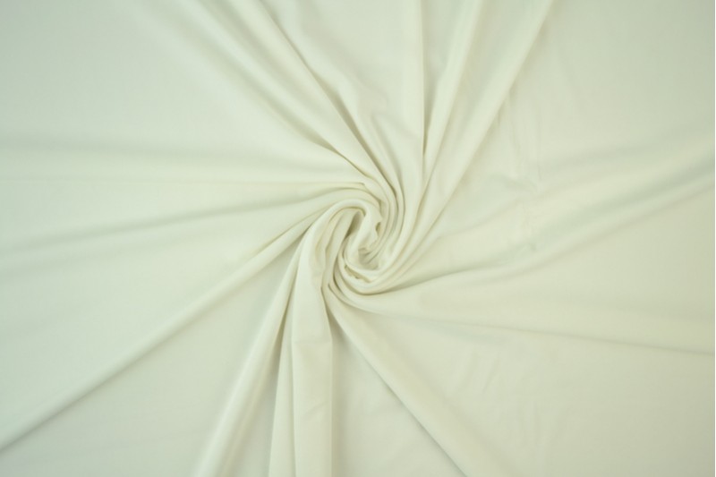 Tulle Lycra blanc cassé