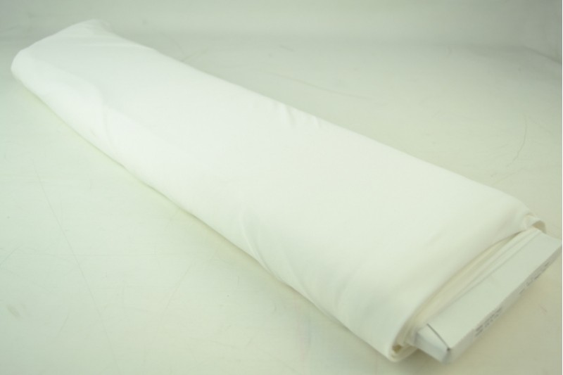 Tulle Lycra blanc cassé, rouleau