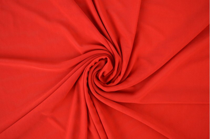 Tulle Lycra rouge