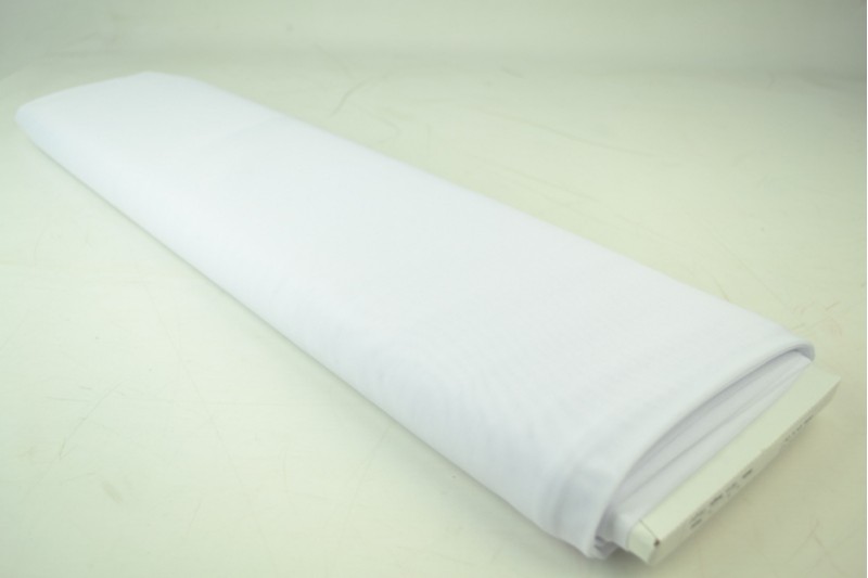 Tulle Lycra blanc, rouleau