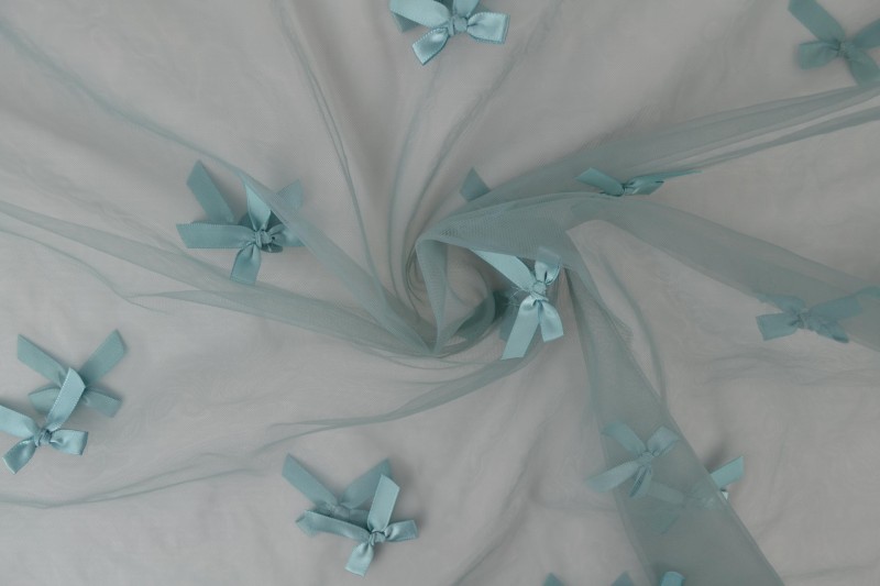Mesh Bowknot vieux vert