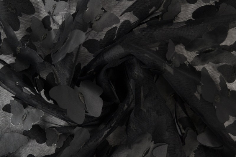 Mesh Butterfly noir
