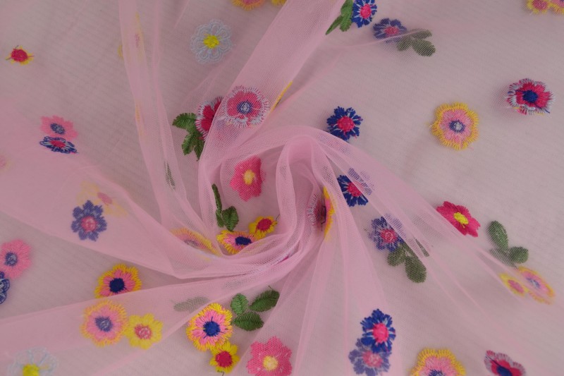 Mesh Daisy rose