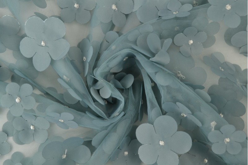 Mesh Flower vieux vert