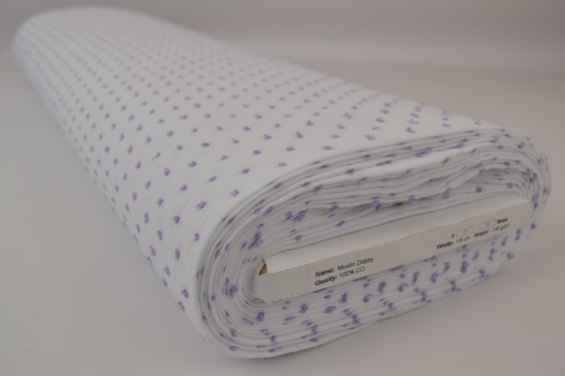 Mousseline Dobby imprimé 21, rouleau