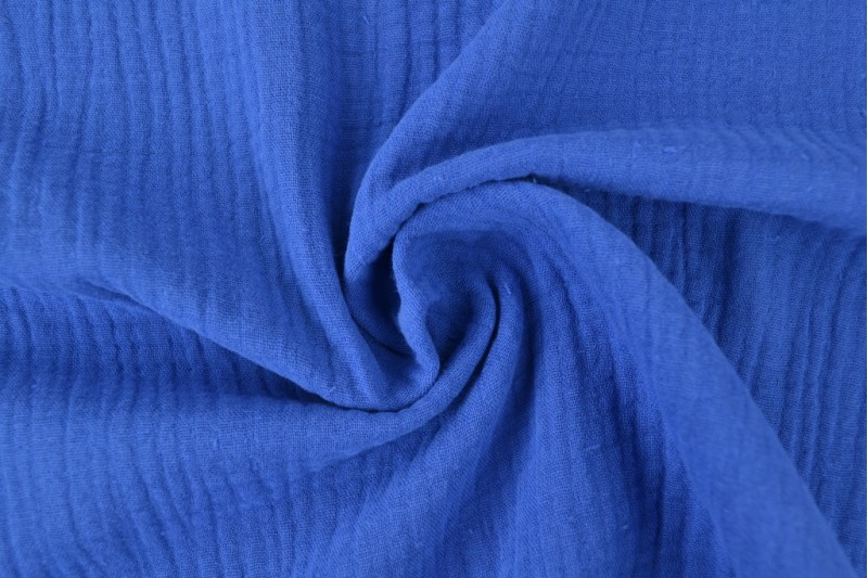 Mousseline (hydrophile) bleu foncé