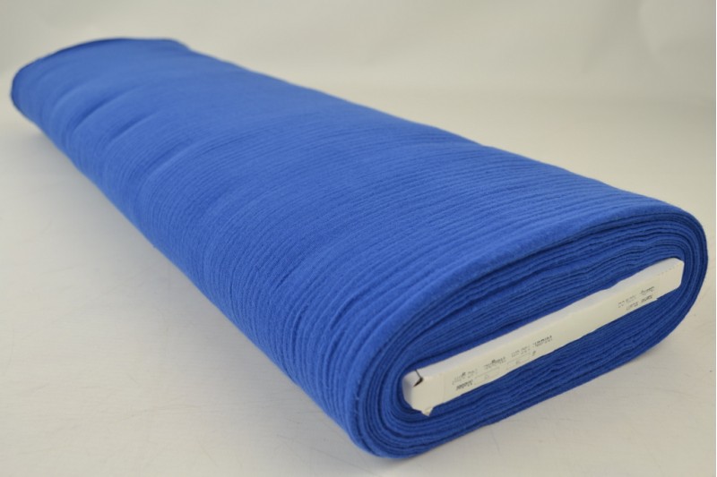 Mousseline (hydrophile) bleu foncé, rouleau