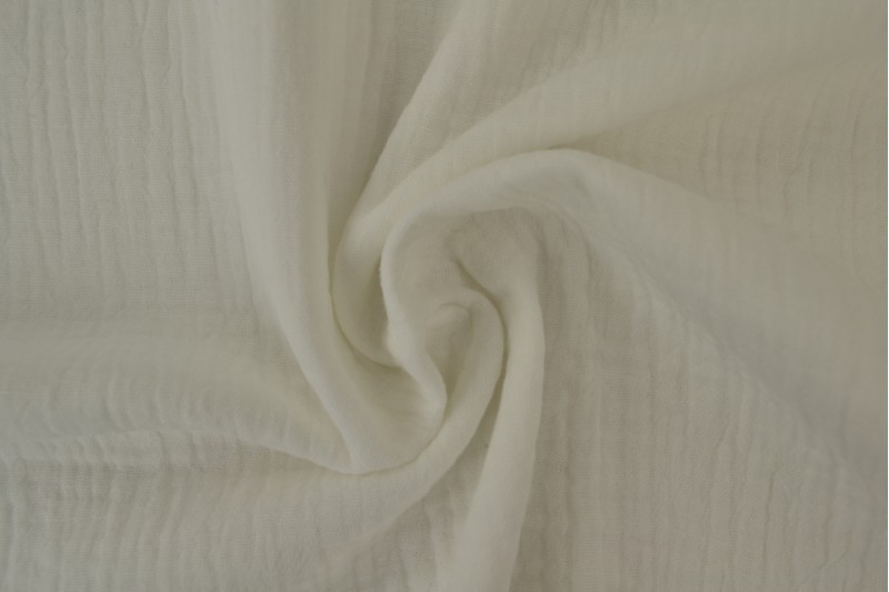 Mousseline (hydrophile) blanc cassé