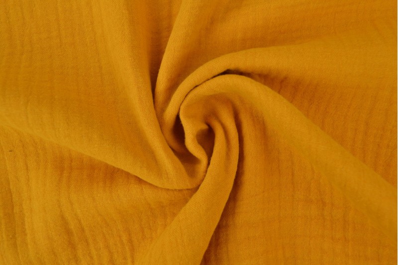 Mousseline (hydrophile) jaune ocre
