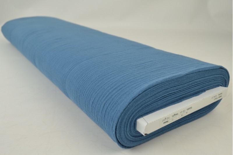 Mousseline (hydrophile) bleu acier, rouleau