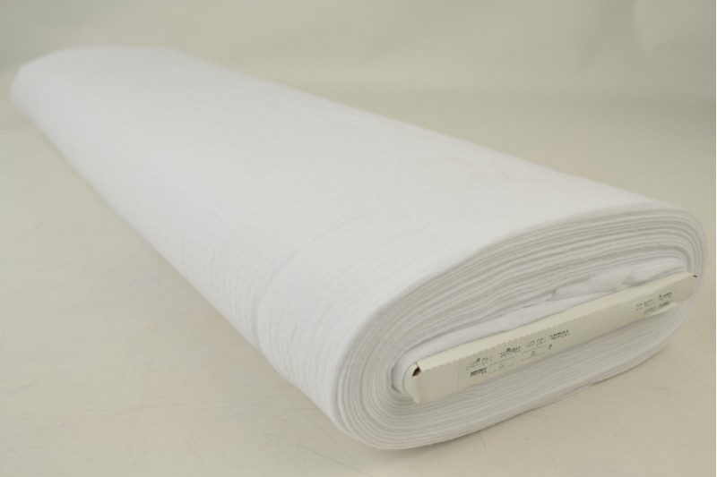 Mousseline (hydrophile) blanc, rouleau