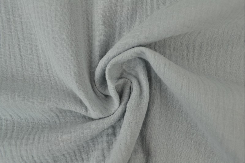 Mousseline (hydrophile) gris argenté