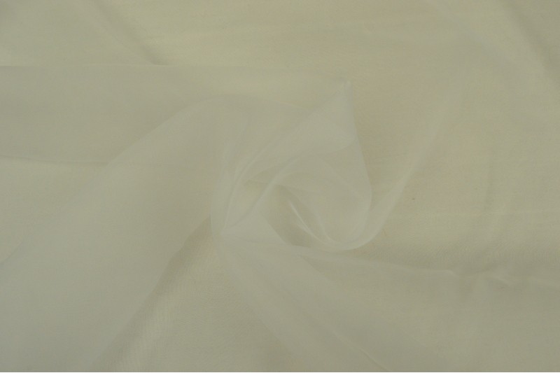 Organza blanc cassé