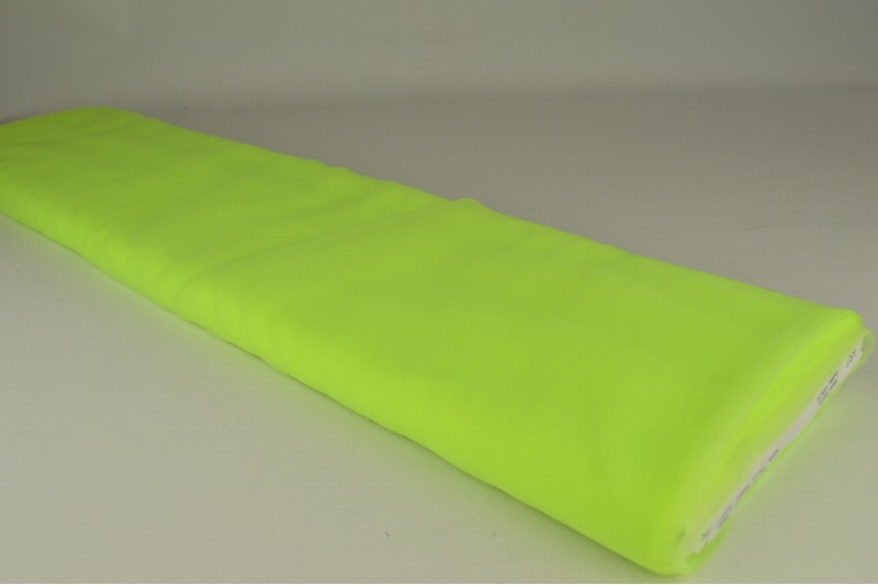 Organza vert citron, rouleau