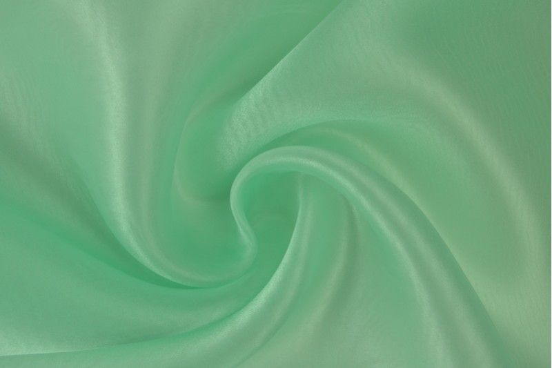 Organza vert menthe