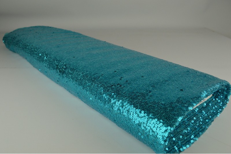 Paillet Klein paillettes petites bleu aqua, rouleau